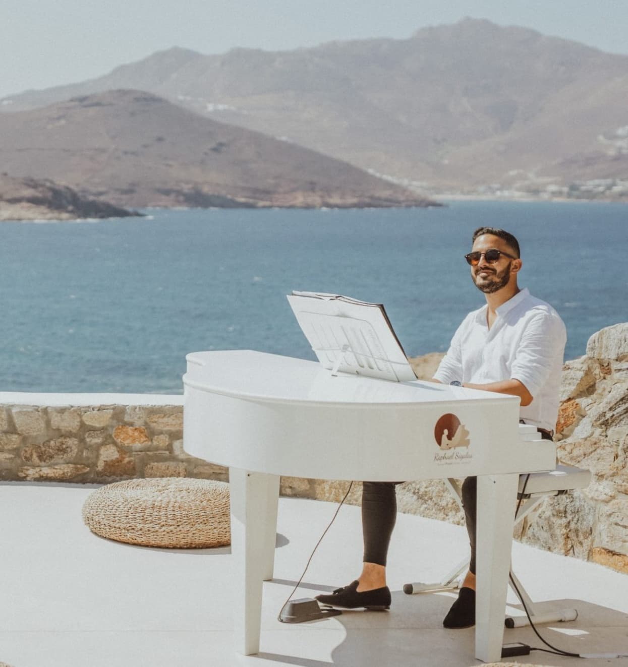 Raphael Sigalas, Pianist — SoundMykonos, Mykonos